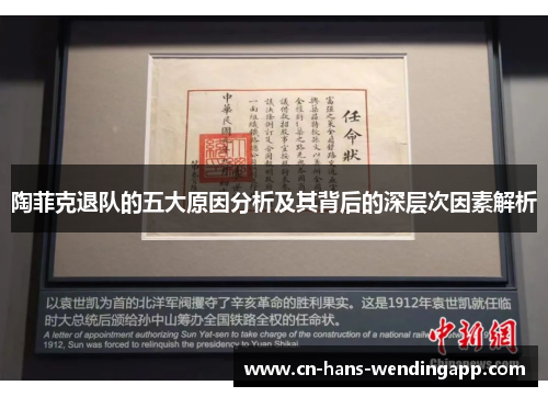 陶菲克退队的五大原因分析及其背后的深层次因素解析