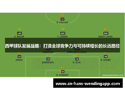 西甲球队发展战略：打造全球竞争力与可持续增长的长远路径